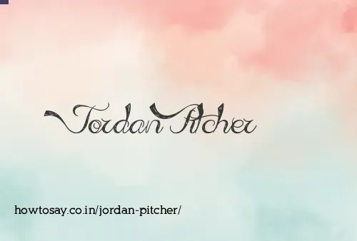 Jordan Pitcher
