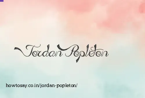 Jordan Popleton