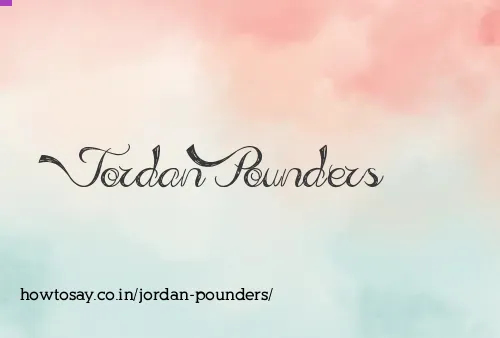 Jordan Pounders