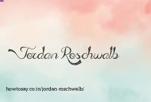 Jordan Roschwalb