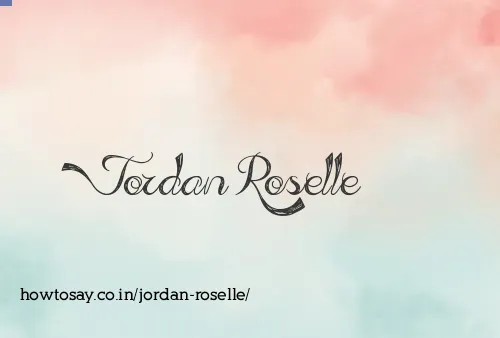 Jordan Roselle