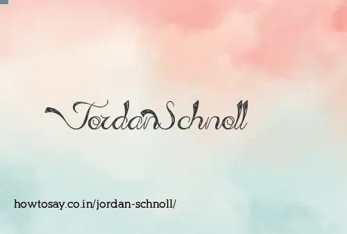 Jordan Schnoll