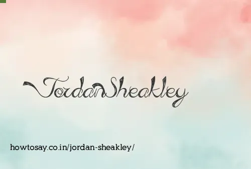 Jordan Sheakley