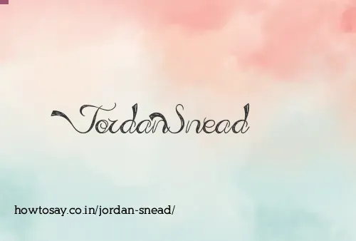 Jordan Snead
