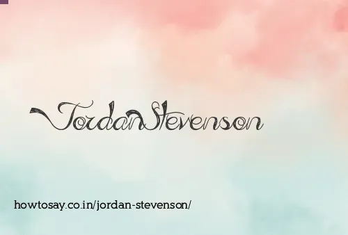 Jordan Stevenson