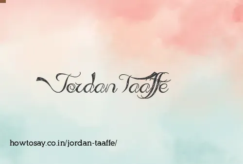 Jordan Taaffe