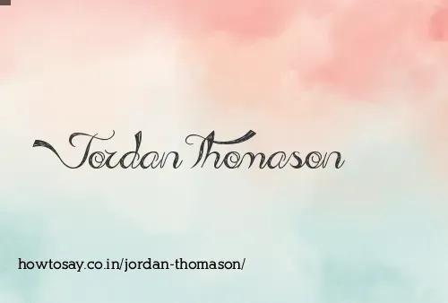 Jordan Thomason
