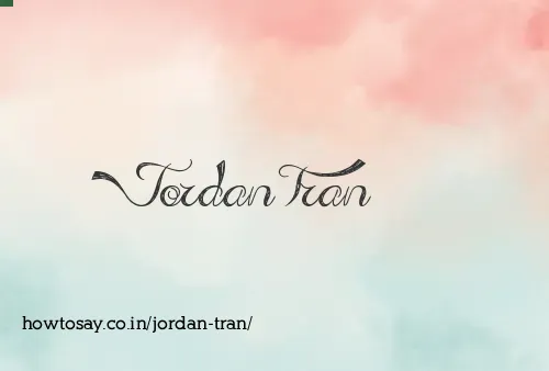 Jordan Tran