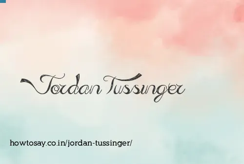 Jordan Tussinger