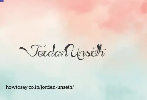 Jordan Unseth