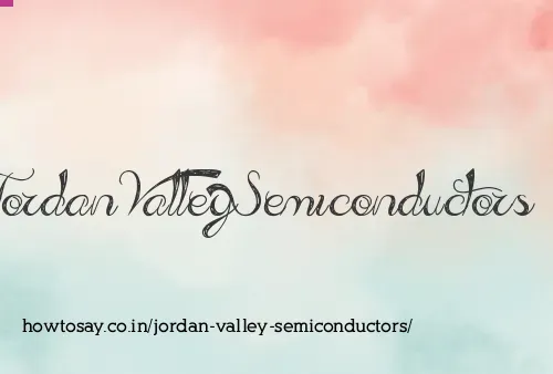 Jordan Valley Semiconductors
