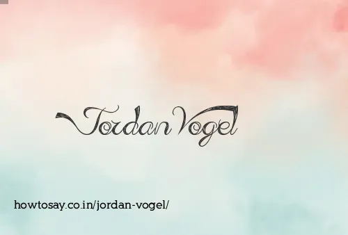 Jordan Vogel