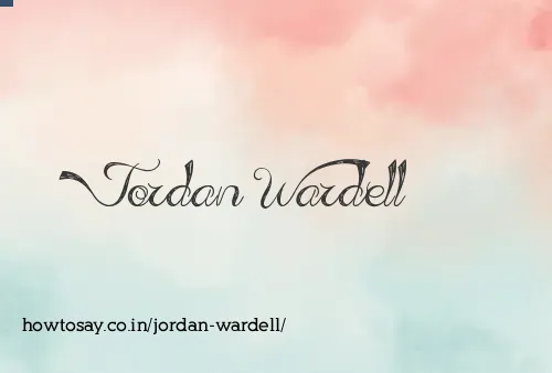 Jordan Wardell