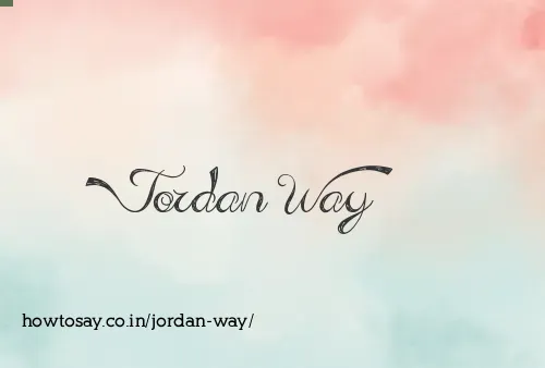 Jordan Way