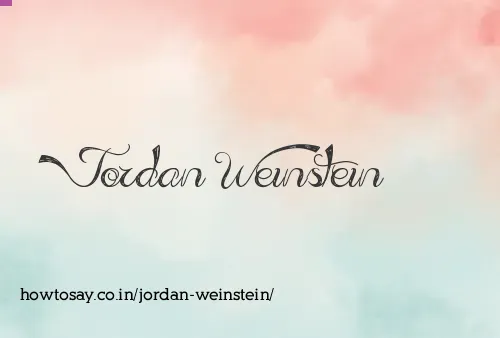 Jordan Weinstein