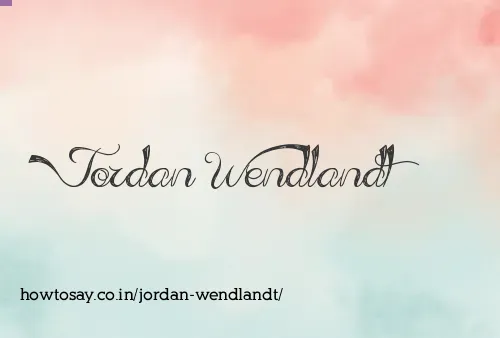 Jordan Wendlandt