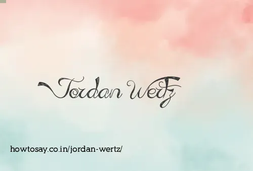 Jordan Wertz