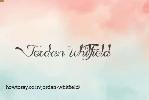 Jordan Whitfield