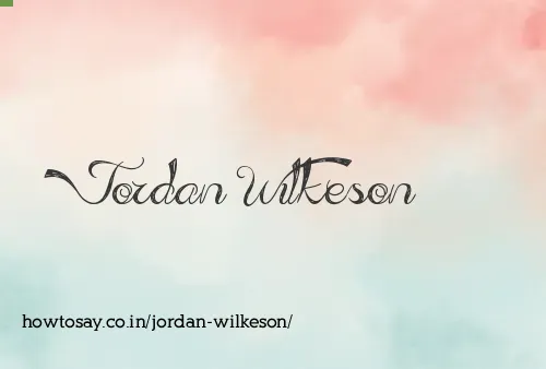 Jordan Wilkeson