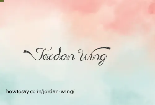 Jordan Wing