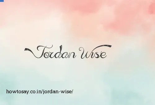 Jordan Wise