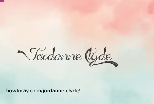 Jordanne Clyde