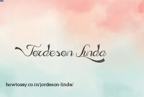 Jordeson Linda