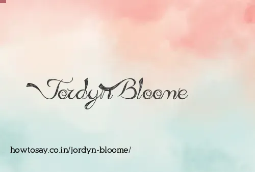 Jordyn Bloome