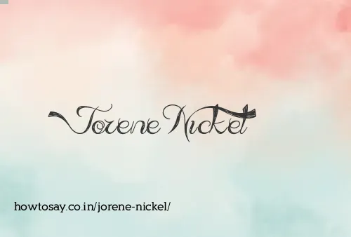 Jorene Nickel