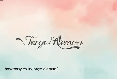 Jorge Aleman
