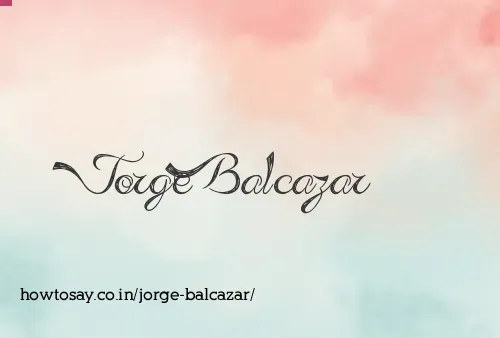 Jorge Balcazar