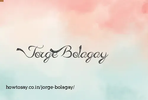 Jorge Bolagay