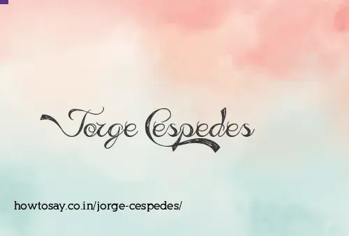 Jorge Cespedes