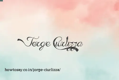 Jorge Ciurlizza