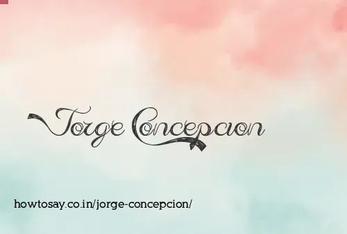Jorge Concepcion