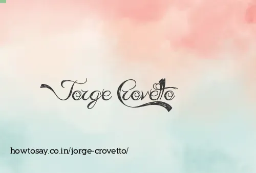 Jorge Crovetto
