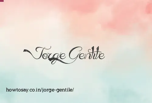 Jorge Gentile