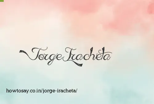 Jorge Iracheta