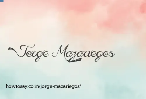 Jorge Mazariegos