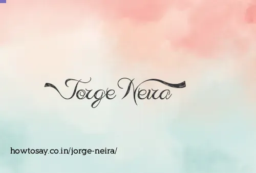 Jorge Neira