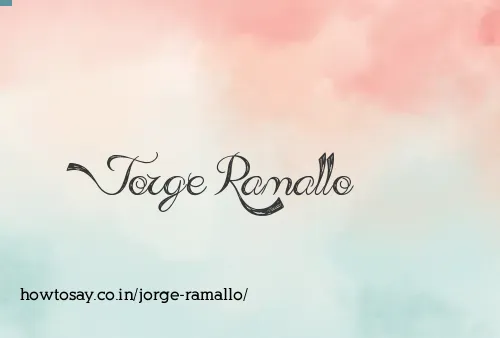 Jorge Ramallo