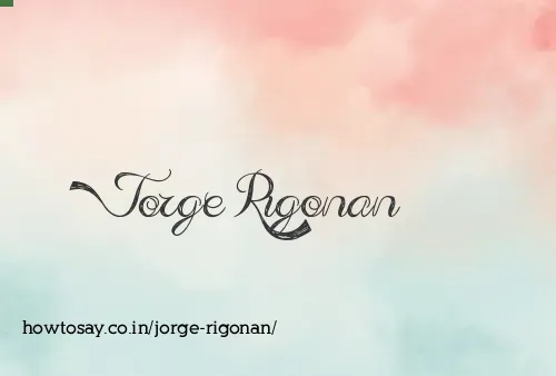 Jorge Rigonan