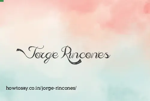 Jorge Rincones