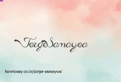 Jorge Samayoa