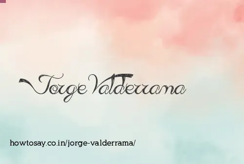 Jorge Valderrama