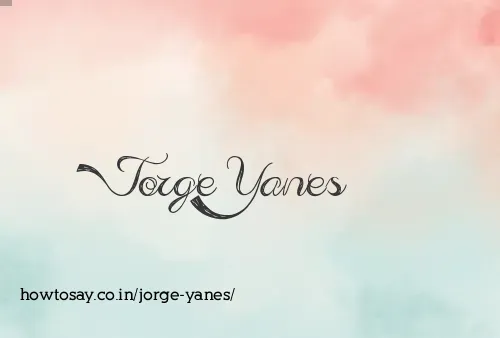 Jorge Yanes