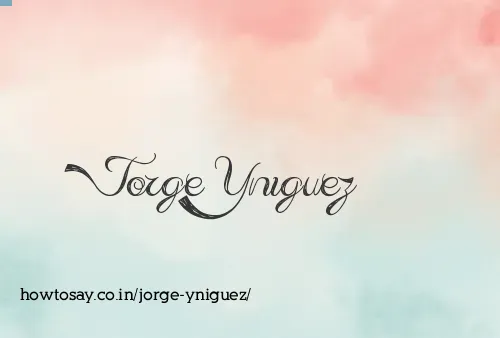 Jorge Yniguez