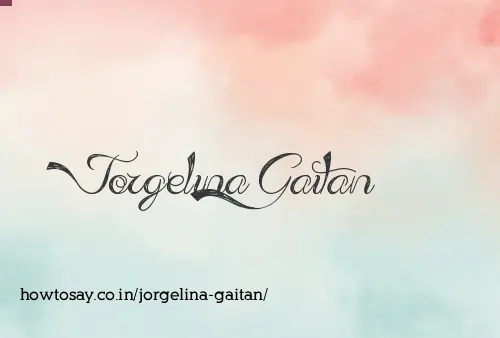 Jorgelina Gaitan