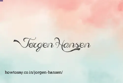 Jorgen Hansen