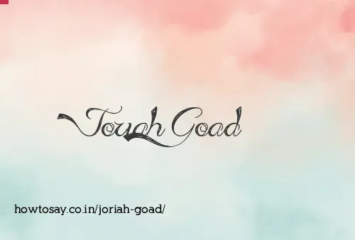 Joriah Goad
